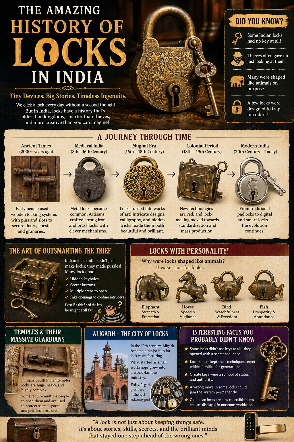Locks in India: Stories Hidden Behind Every Click