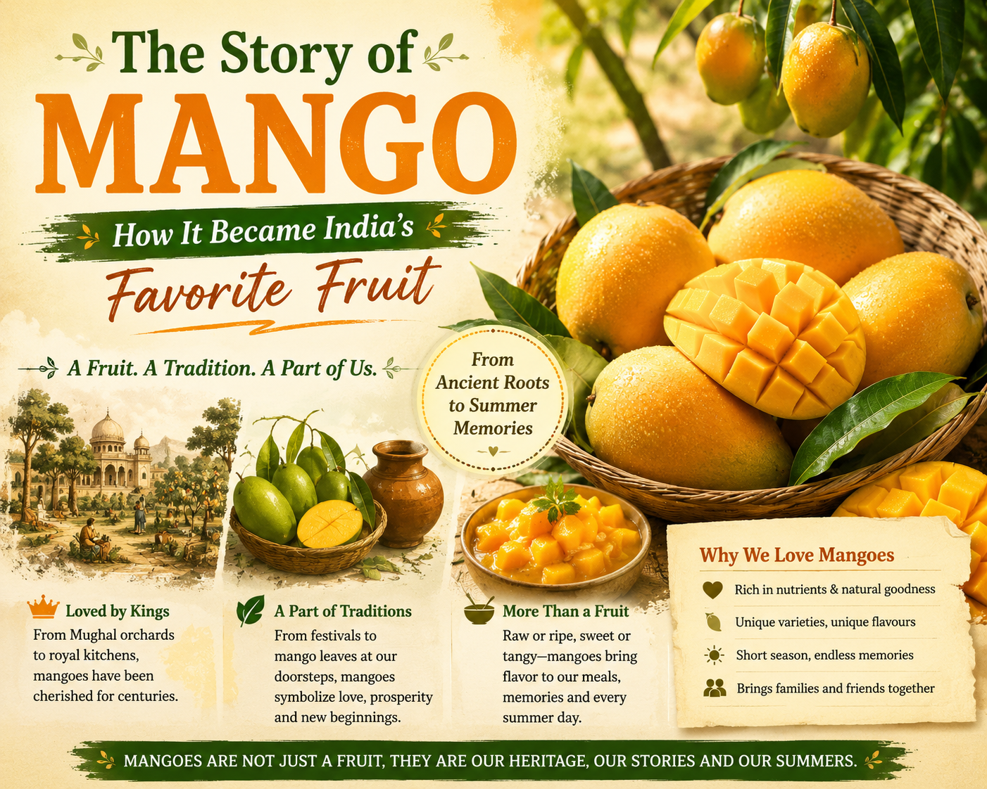 The Story of Mango: How It Became India’s Most Loved Summer Fruit